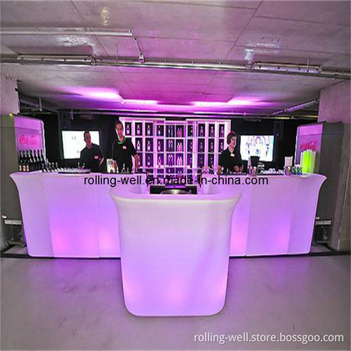 Beautiful LED Furniture, Bar Counter, Plastic Furniture with CE/RoHS